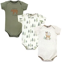 Hudson Baby Boys Unisex Cotton Bodysuits