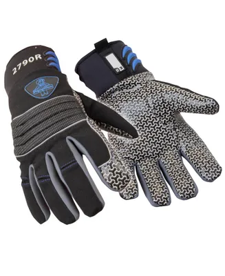 RefrigiWear Men's Insulated ArcticFit Max Gloves with Polar Fleece Liner Impact Protection and Silicone Grip