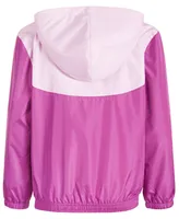 Id Ideology Big Girls Colorblocked Hooded Windbreaker, Created for Macy's