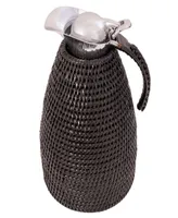 Artifacts Trading Company Rattan 1.5 liter Stainless Steel Thermos