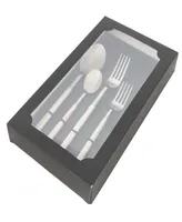 Artifacts Trading Company Rattan Stainless Steel 5 Piece Cutlery Set with Gift Box