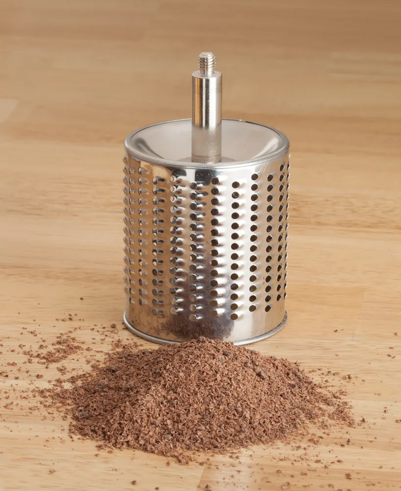 Fante's Suction Base Cheese Grater with 2 Grating Drums, The Italian Market Original since 1906