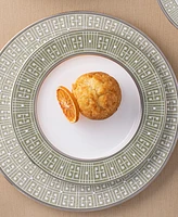 Noritake Infinity Green Platinum 4 Piece Salad Plate Set, Service for 4