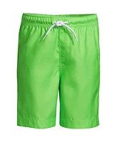 Lands' End Boys Solid Swim Trunks