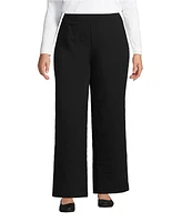 Lands' End Plus Starfish High Rise Wide Leg Pants