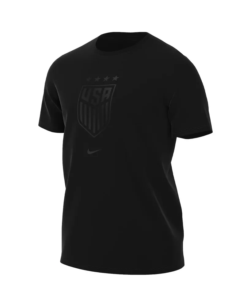 Men's Nike Black Uswnt Crest T-shirt