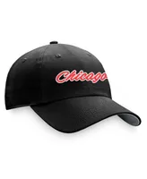 Women's Fanatics Black Chicago Blackhawks Breakaway Adjustable Hat