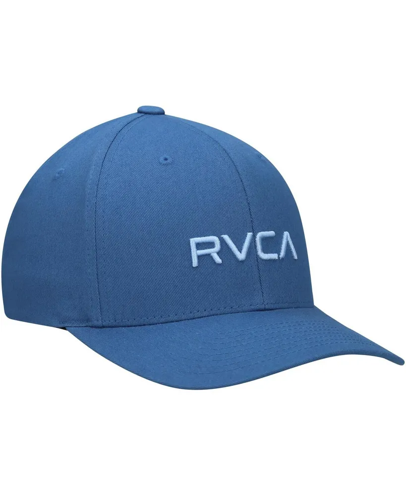 Men's Rvca Blue Logo Flex Hat