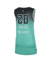 Women's Nike Sabrina Ionescu Mint New York Liberty Rebel Edition Jersey