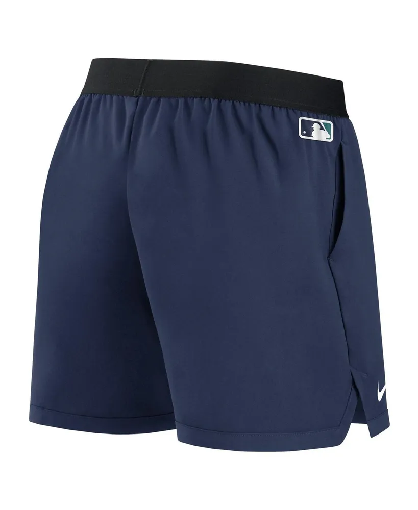 Women's Nike Navy Seattle Mariners Authentic Collection Team Performance Shorts