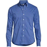 Lands' End Men's Traditional Fit Comfort-First Shirt with CoolMax