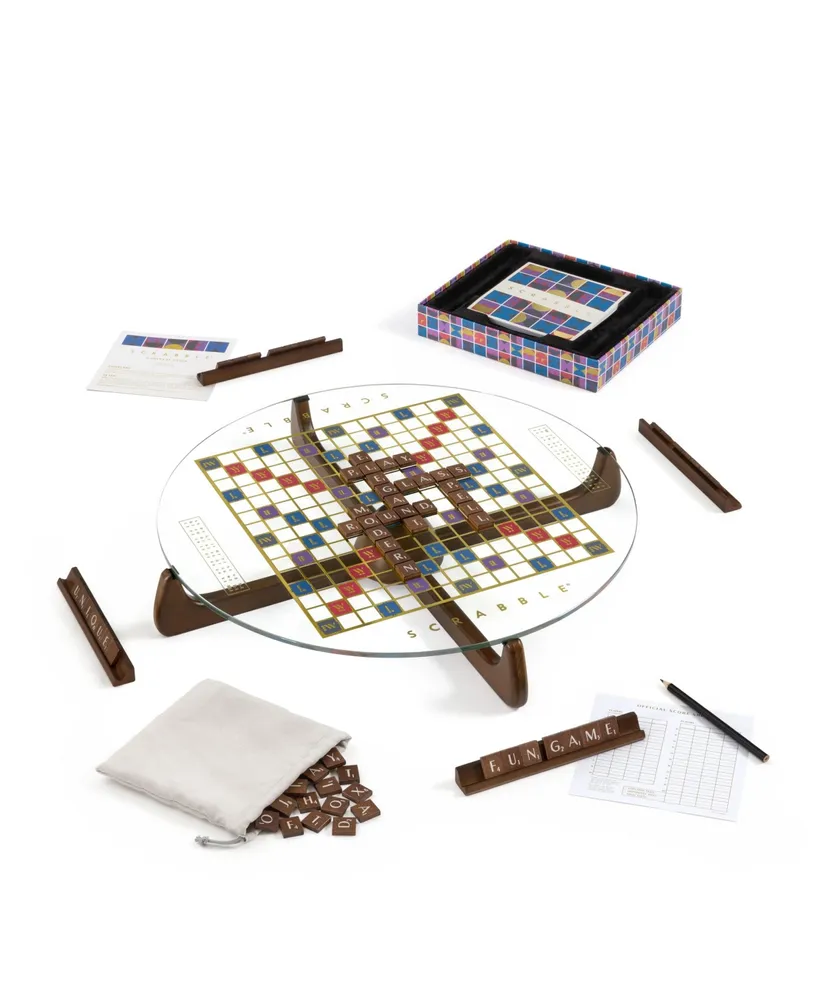 Ws Game Company Scrabble Prisma Glass Edition