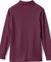 Lands' End Boys Long Sleeve Mesh Polo Shirt