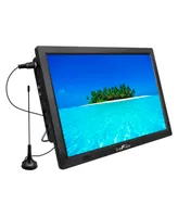 beFree Sound Portable Rechargeable 14 Inch Led Tv with Hdmi, Sd/Mmc, Usb, Vga