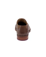 Johnston & Murphy Little Boys Conard Saddle Leather Shoes