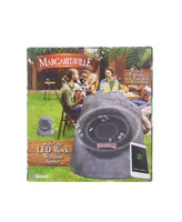 Margaritaville Multi Color Led Rock Wireless Speaker, 2 Pack