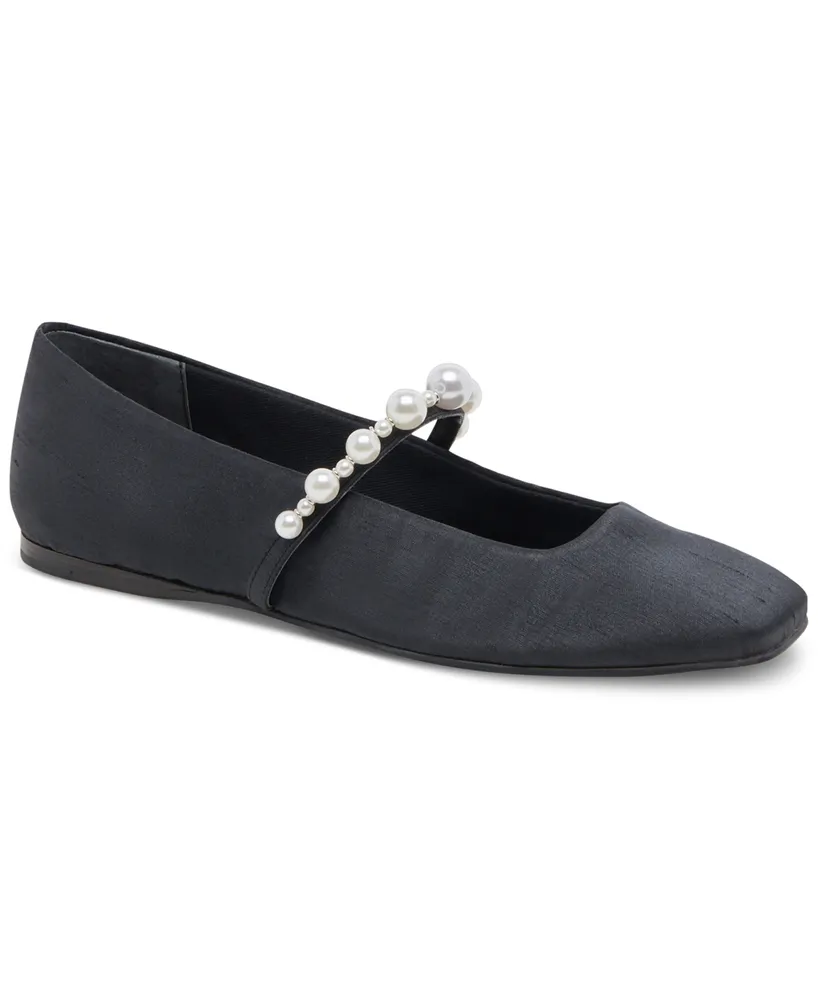 Dolce Vita Women's Roxana Pearl Mary Jane Flats