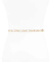 Sam Edelman Women's Double-e Logo Chain Dress Belt