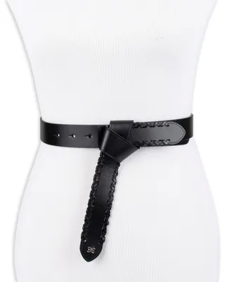 Sam Edelman Women's Pre-Knotted Faux Wrap Belt