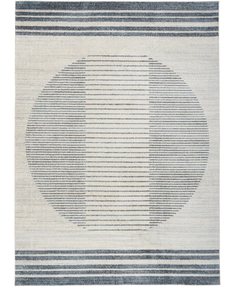 Nourison Home Astra Machine Washable ASW05 6'7" x 9' Area Rug