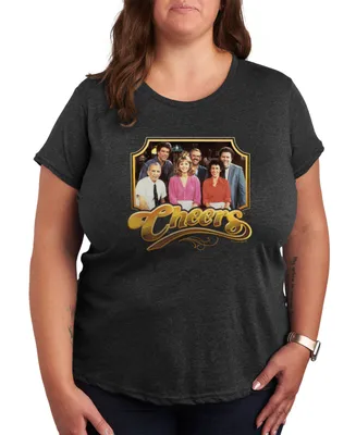 Hybrid Apparel Trendy Plus Nbc Cheers Graphic T-shirt