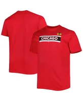 Men's Fanatics Red Chicago Blackhawks Big and Tall Special Edition 2.0 T-shirt