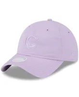 Women's New Era Lavender Chicago Cubs Tropic Core Classic 9TWENTY Adjustable Hat