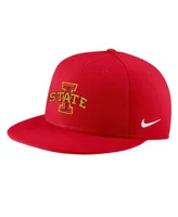 Men's Nike Cardinal Iowa State Cyclones Aero True Baseball Performance Fitted Hat