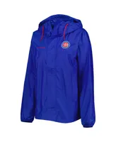 Women's Columbia Royal Chicago Cubs Flash Challenger Windbreaker Jacket