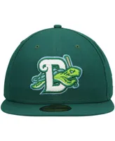 Men's New Era Green Daytona Tortugas Authentic Collection Team Game 59FIFTY Fitted Hat