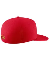 Men's Nike Cardinal Iowa State Cyclones Aero True Baseball Performance Fitted Hat