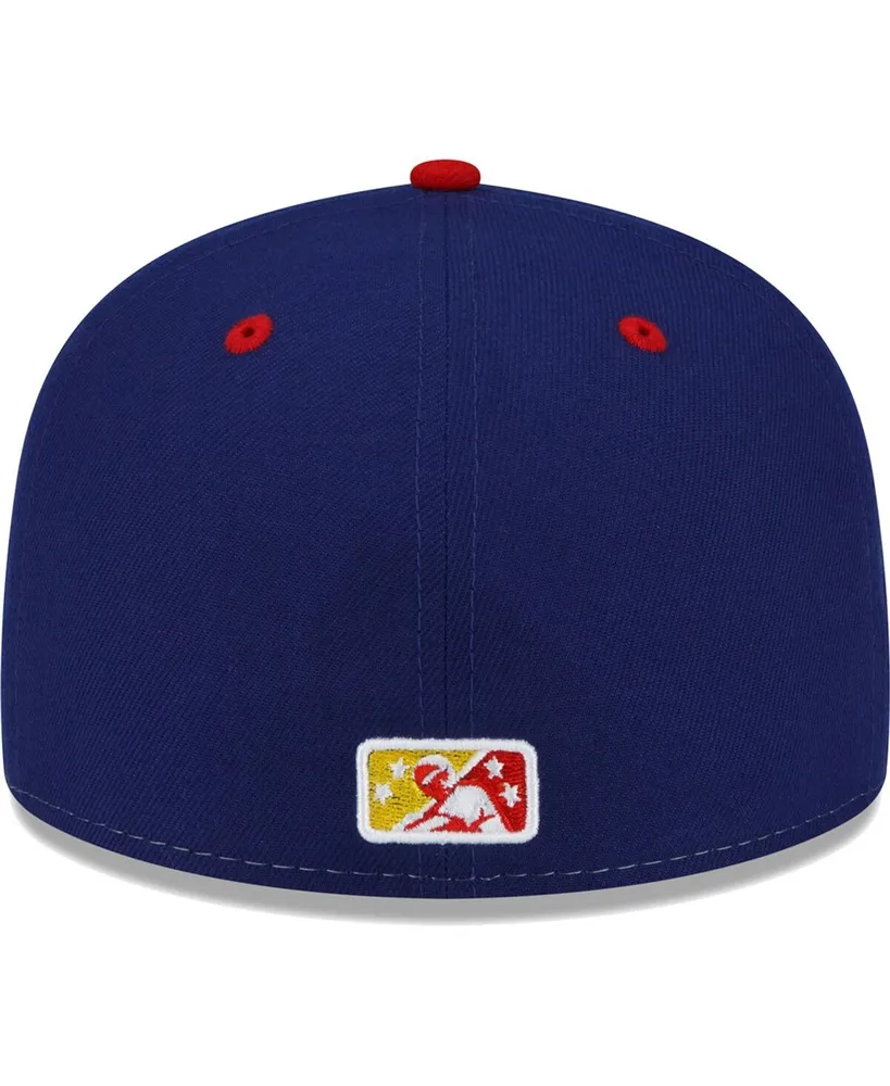 Men's New Era White Durham Bulls Copa De La Diversion 59FIFTY Fitted Hat