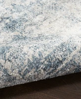 Nourison Home Astra Machine Washable ASW11 2'2" x 10' Runner Area Rug