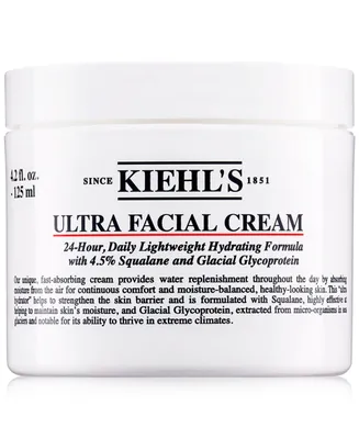 Kiehl's Since 1851 Ultra Facial Cream with Squalane, 4.2 oz.