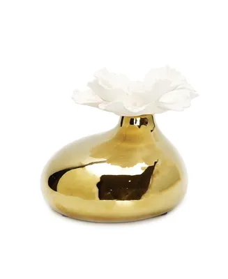 Vivience Diffuser with Dimensional Flower, 'Irish And Rose' Aroma