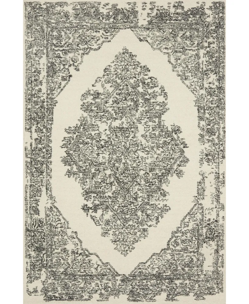 Magnolia Home by Joanna Gaines x Loloi Annie Ann- 7'9" x 9'9" Area Rug