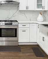 Chef Gear Marni Fatigue-Resistant Kitchen Mat 2 Piece Set, 17.5" x 48" and 28"