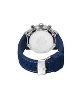 Poramo Bleu Men's Brandon Silicone Strap Watch 1013BBRR