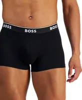 Hugo by Boss Men's Power 3-Pk. Trunk Underwear