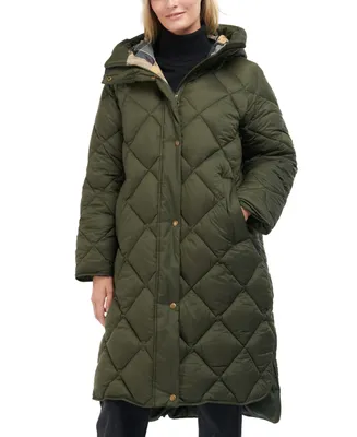 Barbour Women's Sandyford Quilted Hooded Puffer Coat