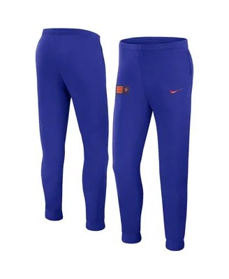 Men's Nike Blue Barcelona Gfa Fleece Pants