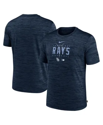 Men's Nike Navy Tampa Bay Rays Authentic Collection Velocity Performance Practice T-shirt