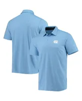 Men's Columbia Carolina Blue North Tar Heels Tech Trail Omni-Shade Polo Shirt