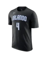 Men's Nike Jalen Suggs Black Orlando Magic Icon 2022/23 Name and Number T-shirt