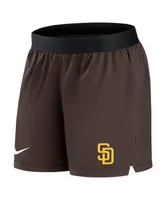 Women's Nike Brown San Diego Padres Authentic Collection Team Performance Shorts