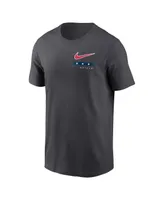 Men's Nike Anthracite Kansas City Royals Americana T-shirt