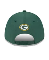Men's New Era Green Green Bay Packers 2023 Nfl Draft 9FORTY Adjustable Hat