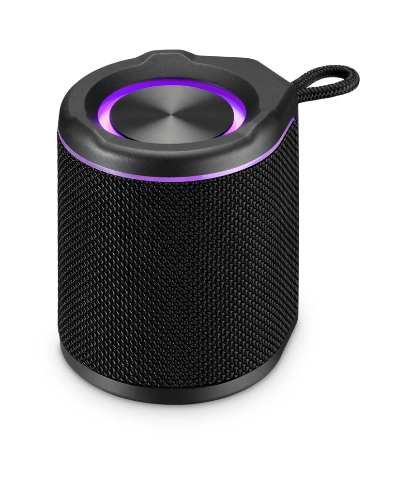 iLive Light Up Wireless Water-Resistant Fabric Speaker