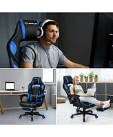 Massage Gaming Chair Reclining Racing Computer Office Chair
