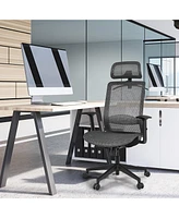 Costway Ergonomic High Back Mesh Office Chair Recliner Task Chair